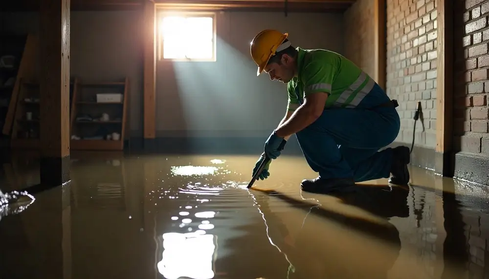 Professional water damage restoration services in Fate, TX